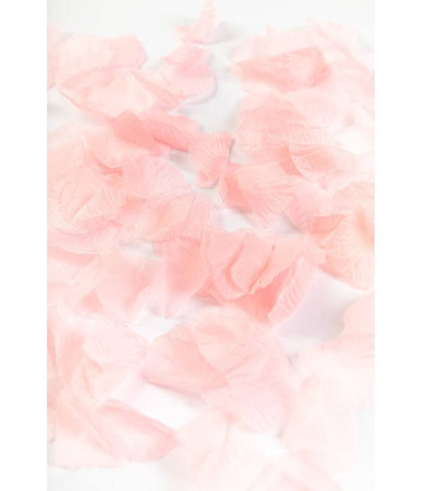 Rozenblaadjes Baby roze