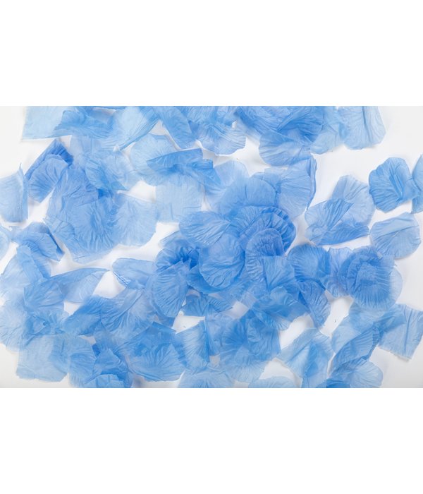 Lichtblauwe Rozenblaadjes