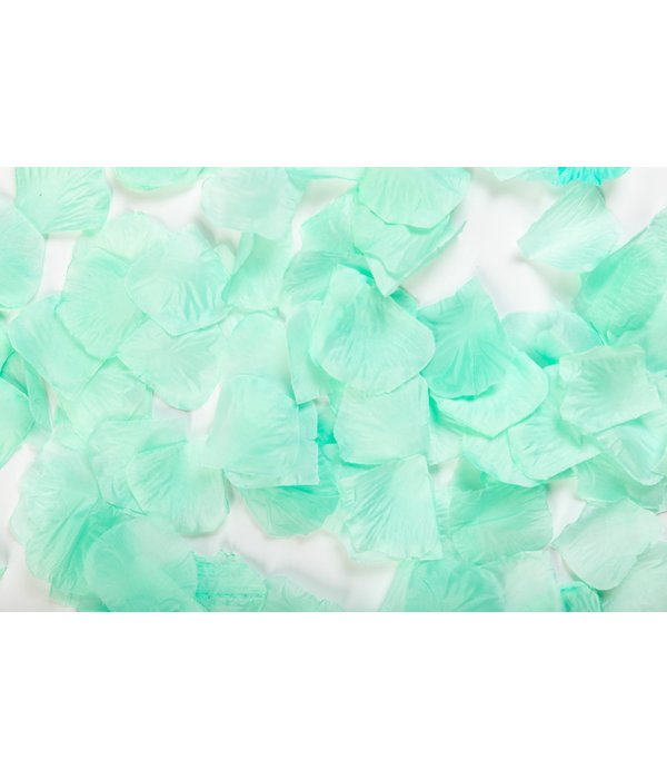 Rozenblaadjes Mintgroen