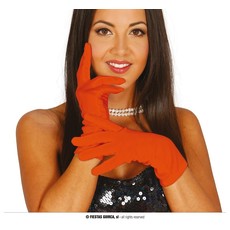 Korte Handschoenen Oranje
