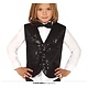 Zwart Gilet Pailletten Kind