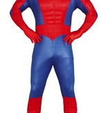 Gespierde Spiderman Kostuum Man