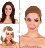 Haarkapje/Pruikenkapje Madelon bruin