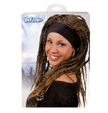 Pruik dreadlock Emily met haarband