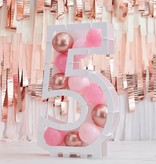 Ballon Mozaïek kit Cijfer 5