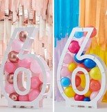 Ballon Mozaïek kit Cijfer 6