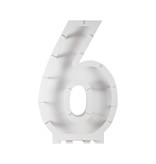 Ballon Mozaïek kit Cijfer 6