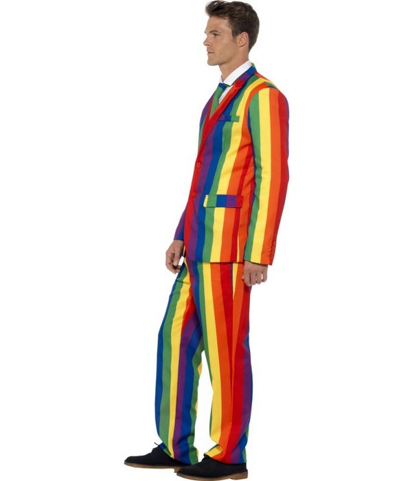 Regenboog pak man