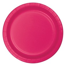 Feestbordjes Hot Magenta 23cm (8st)