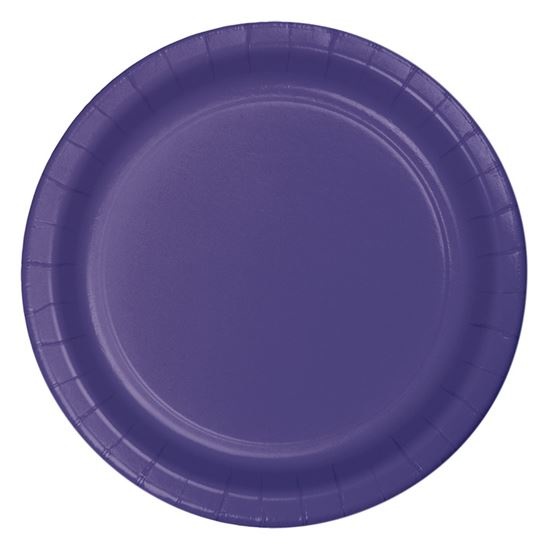 Bordjes Paars 23cm (8st)
