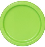 Bordjes Lime Groen 20 Stuks - 18 cm