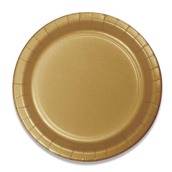  Bordjes Goud 23cm (8st)