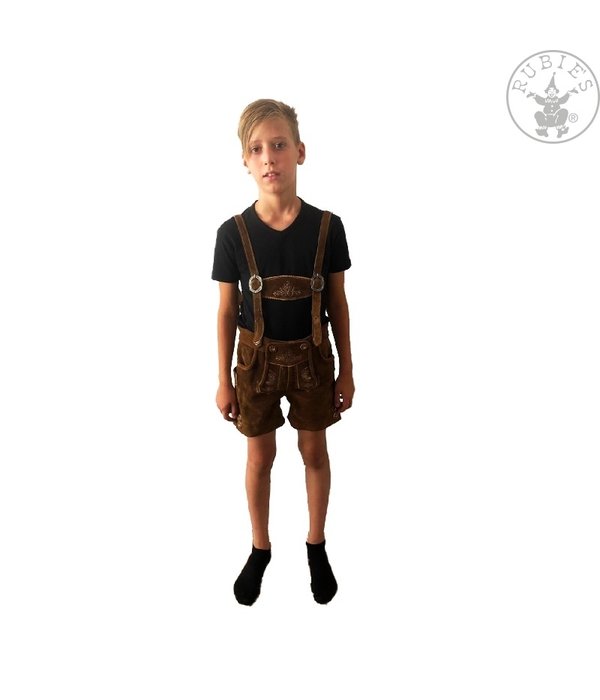 Tiroler broek jongens Leder