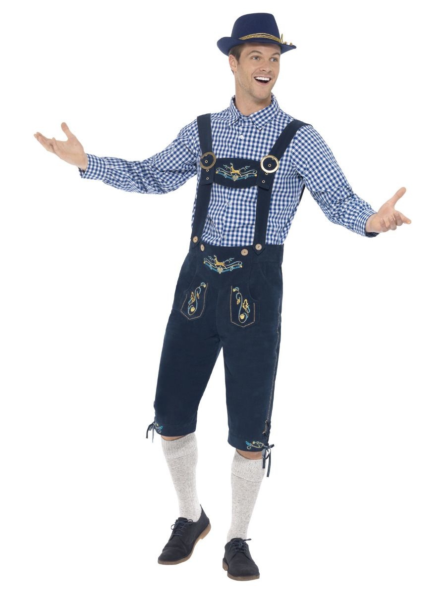 Bavarian kostuum deluxe Rutger afbeelding