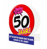 Sarah Wenskaart Verkeersbord