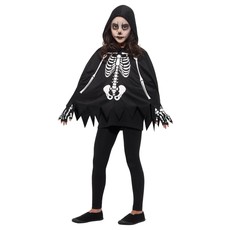 Skelet Pakje Kind Halloween Zwart Wit