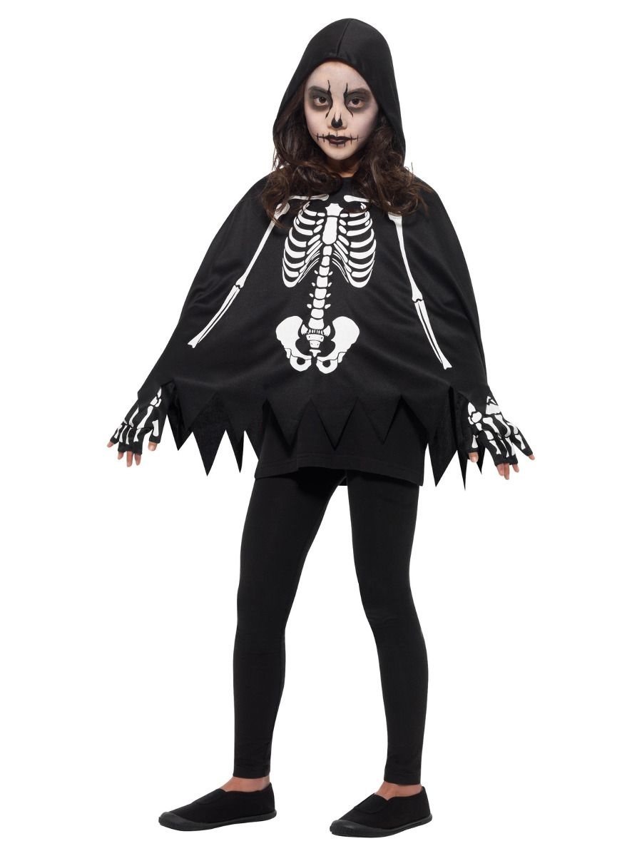 Skelet Pakje Kind Halloween Zwart Wit