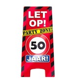 Waarschuwingsbord 50 jaar