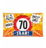 Gevelvlag 70 jaar 90x150cm