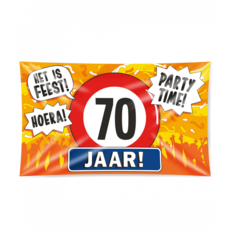 Gevelvlag 70 jaar 90x150cm