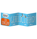 Surprise Card - Hoera een jongen