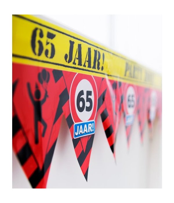 Afzetlint 65 jaar Partyzone