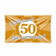 Gevelvlag 50 Jaar Getrouwd Goud  (150x90cm)