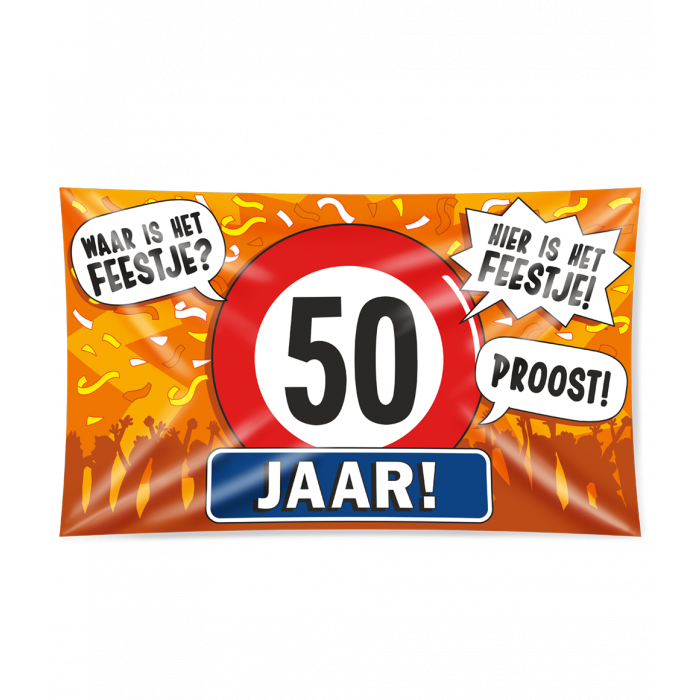 Gevelvlag 50 Jaar XXL afbeelding
