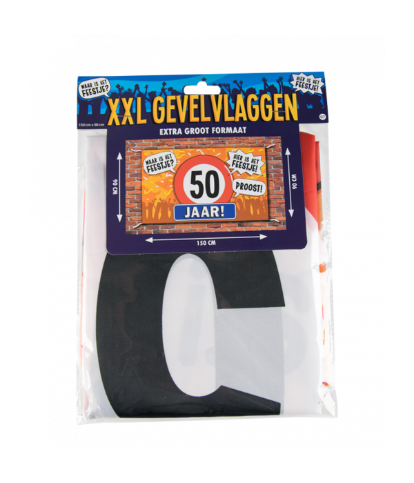 Gevelvlag 50 Jaar XXL
