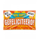 Gevelvlag Gefeliciteerd XXL