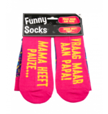 Funny Sokken - Mama Heeft Pauze