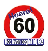 Huldeschild Hoera 60 Jaar