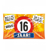 Gevelvlag 16 Jaar 90x150cm
