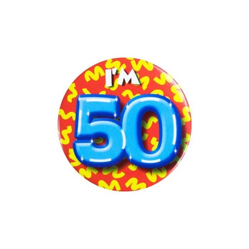 Button Klein 50 Jaar