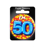 Button Klein 50 Jaar