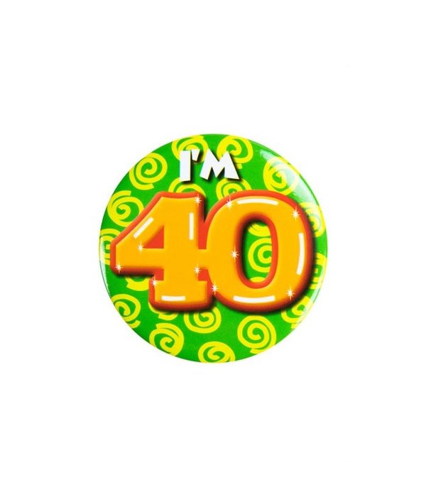 Button Klein 40 Jaar