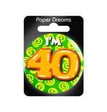 Button Klein 40 Jaar