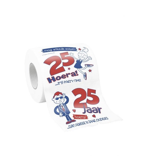 Toiletrol Bedrukt 25 Jaar