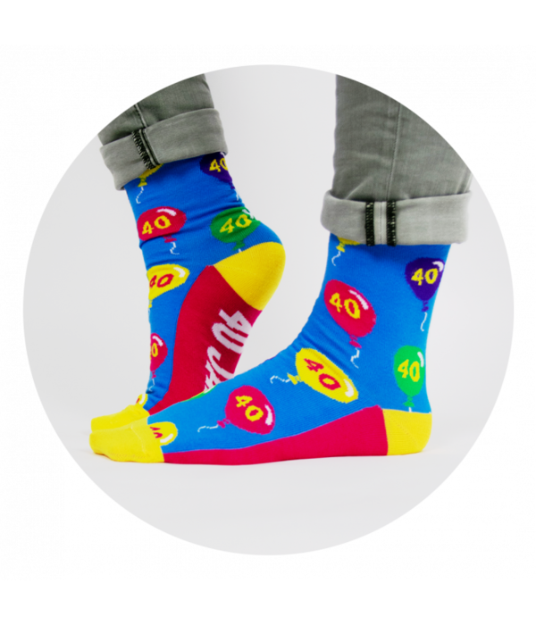 Funny Sokken 40 jaar