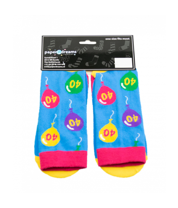 Funny Sokken 40 jaar