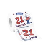 Toiletrol bedrukt 21 jaar