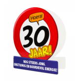 Wenskaart Verkeersbord 30 Jaar