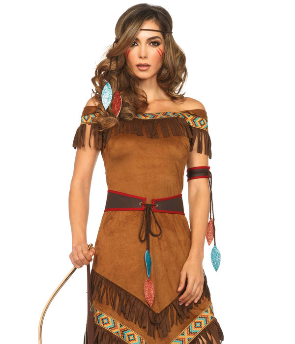 Indianen Prinses Outfit Deluxe