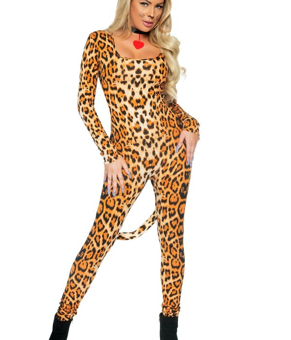 Sexy Leopard Kostuum Deluxe