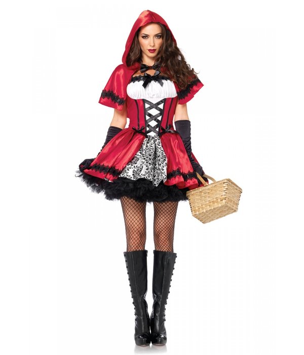 Gotisch Roodkapje Kostuum Deluxe