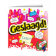 Geslaagd wenskaart cartoon