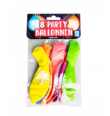8 Party Ballonnen Geslaagd