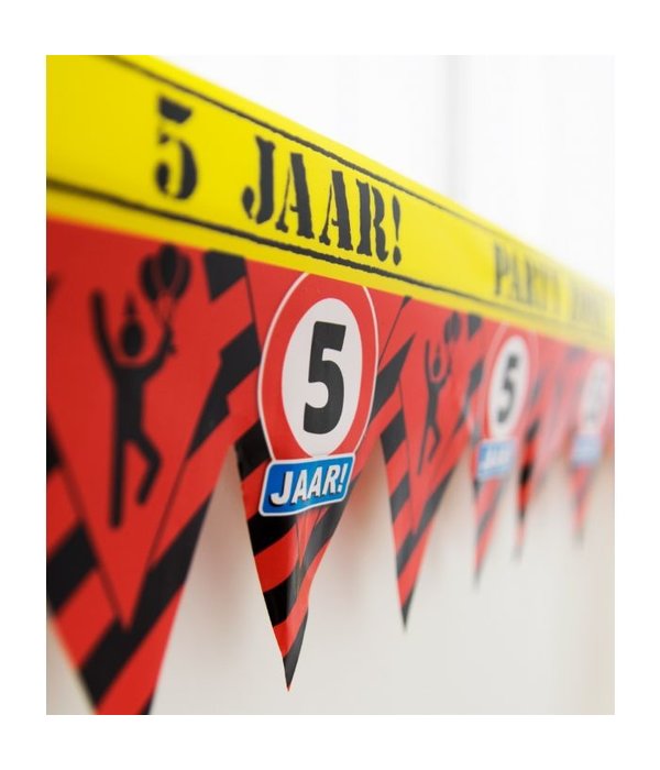 Afzetlint 5 jaar Partyzone