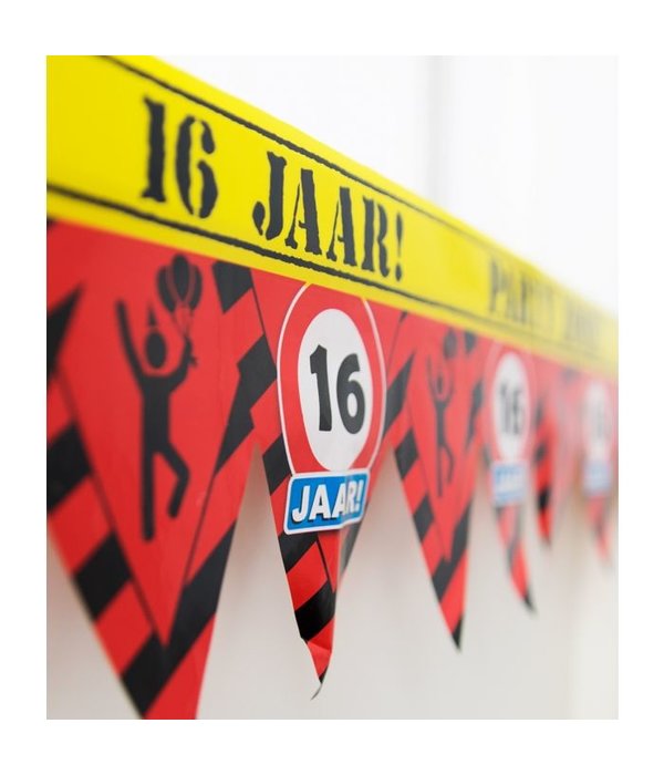Afzetlint 16 jaar Partyzone