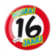 XL Button 16 jaar